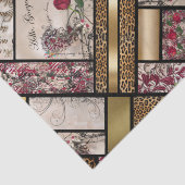 豪華な内部の美しい 薄葉紙 (詳細)