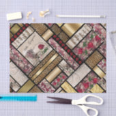 豪華な内部の美しい 薄葉紙 (クラフト)