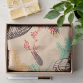 豪華な冬のフクロウ 薄葉紙 (ギフト)