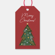 豪華な切り絵のクリスマスツリー