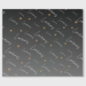 豪華な包装紙 | 豪華な結婚式 ラッピングペーパー (フラット)