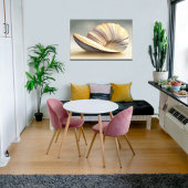 豪華な大きな海岸沿いのアートワーク キャンバスプリント