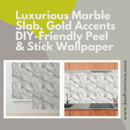 豪華な大理石スラブ、金ゴールドアクセント皮とスティック 壁紙