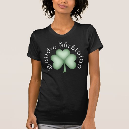 豪華な女神(ゲール語) Tシャツ (正面)