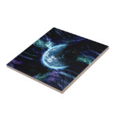 豪華な宇宙の星明かりのオーロラの星雲 タイル (側面)