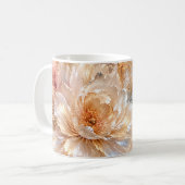 豪華な幻想の花々 コーヒーマグカップ (正面左)