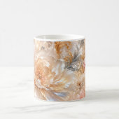 豪華な幻想の花々 コーヒーマグカップ (中央)