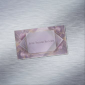 豪華な幾何モダンアールデコ マグネット名刺 (インサイチュ)