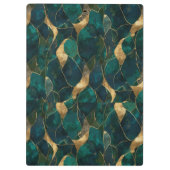 豪華な幾何学的抽象芸術クリップボード クリップボード (裏面)