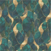 豪華な幾何学的抽象芸術ビニールシール シール (正面)