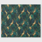 豪華な幾何学的抽象芸術ラッピング紙 ラッピングペーパー (フラット)