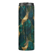 豪華な幾何学的抽象芸術熱タンブラー タンブラー (裏面)