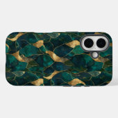 豪華な幾何学的抽象芸術iPhone 16タフケース Case-Mate iPhoneケース (裏面 (横))