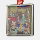 豪華な披露宴 メタルオーナメント (左)