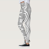 豪華な抽象芸術「Ratti_Arts」クリエイティブレギンス レギンス (左)