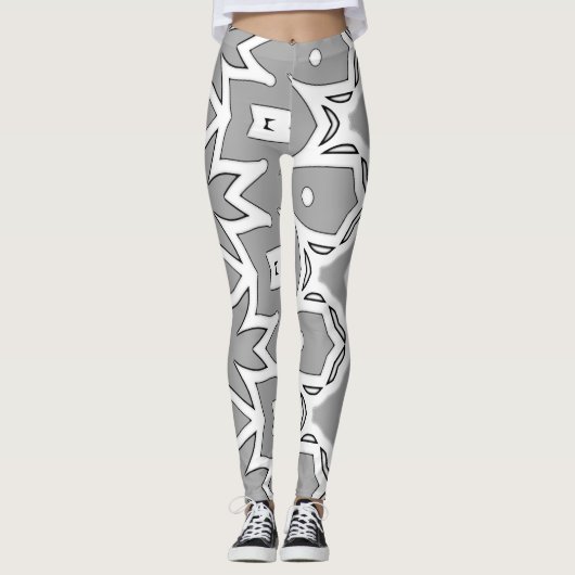 豪華な抽象芸術「Ratti_Arts」クリエイティブレギンス レギンス (正面)