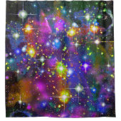 豪華な星野シャワーカーテン シャワーカーテン (正面)