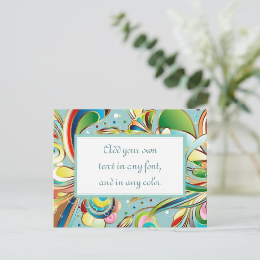 豪華な渦巻く花 (スタンド正面)