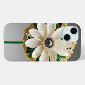 豪華な白い花 Case-Mate iPhoneケース (裏面 (横))