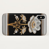 豪華な白い花 Case-Mate iPhoneケース (裏面(横))