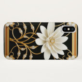 豪華な白い花 Case-Mate iPhoneケース (裏面(横))