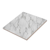 豪華な白大理石セラミックタイル タイル (側面)