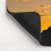 豪華な砂漠の日没 マウスパッド (コーナー)