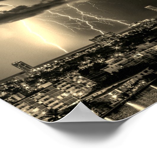 豪華な稲妻 ポスター (角)