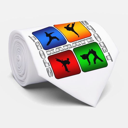 豪華な空手 ネクタイ (ロール)