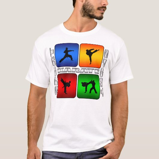 豪華な空手 Tシャツ (正面)