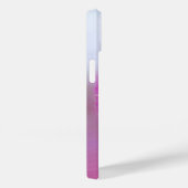 豪華な紫とピンクのグラデーション円の枠 Case-Mate iPhoneケース (裏面 / 右)