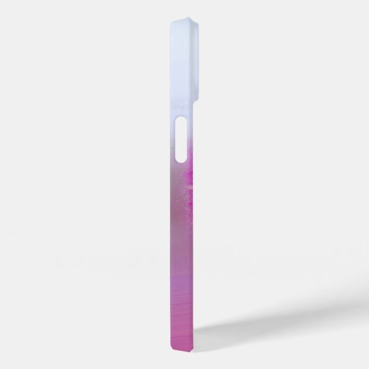 豪華な紫とピンクのグラデーション円の枠 Case-Mate iPhoneケース (裏面 / 右)