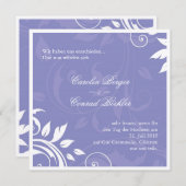 豪華な結婚式の招待状 - ドイツ語テキスト2 招待状 (正面/裏面)