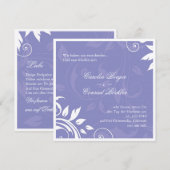 豪華な結婚式の招待状 招待状 (正面/裏面)