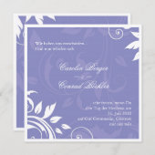 豪華な結婚式招待状 招待状 (正面/裏面)