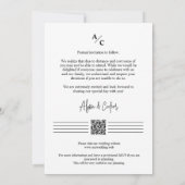 豪華な絶妙なカップル揺れNYパーク結婚ズ セーブザデート (裏面)