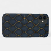 豪華な背景 - ゴールドの形 Case-Mate iPhoneケース (裏面(横))
