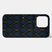豪華な背景 – 黄金の形状ケースメイトi Case-Mate iPhoneケース (裏面 (横))