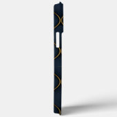 豪華な背景 – 黄金の形状ケースメイトi Case-Mate iPhoneケース (裏面 / 右)