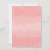 豪華な花のブライダルシャワー（ブランチ＆バブルリー） 招待状 (裏面)