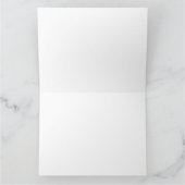 豪華な花柄のイースターエッグ カード (内部)
