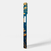 豪華な花柄の金色の蝶 Case-Mate iPhoneケース (裏面 / 右)
