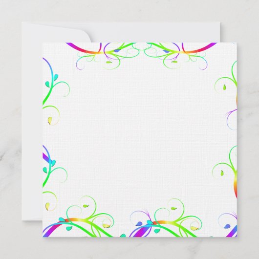 豪華な虹の輝き (正面)