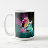 豪華な蝶マグ コーヒーマグカップ (左)