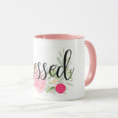 豪華な賛美されたツートーンマグ マグカップ (正面右)