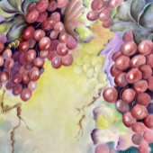 豪華な赤ブドウの柄 スタンダードカクテルナプキン