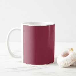 豪華な赤無地の色無地コーヒーマグ コーヒーマグカップ
