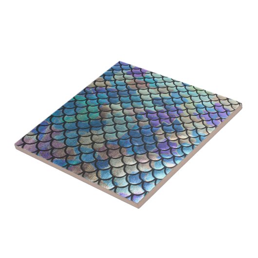 豪華な輝く床のタイル タイル (側面)