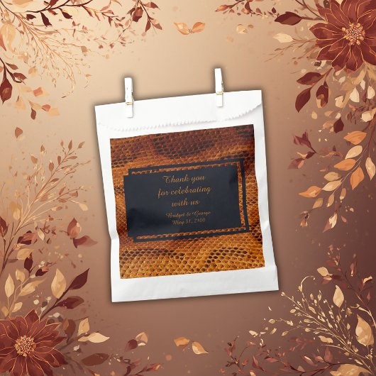 豪華な野生のヘビ皮結婚動物 フェイバーバッグ