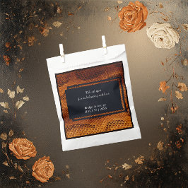 豪華な野生のヘビ皮結婚動物 フェイバーバッグ